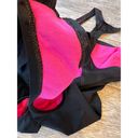 Nike NWT  Swimsuit One Piece Athletic active size Large black Racerback Modest Photo 4