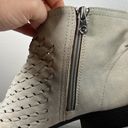 blowfish  Malibu Gray Weaved Suede Booties Size 9 Photo 2