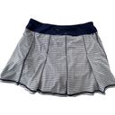 Kyodan  Pleated Navy Stripe Tennis Skirt Medium Photo 3