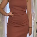 Wild Fable Mauve, Pink Ribbed Bodycon Dress Photo 1