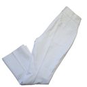 Spanx NWT  20373Q Kick Flare in Classic White Pull-on Crop Pants L Petite Photo 4