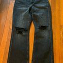 American Eagle Outfitters Ripped Black Jeans Photo 0