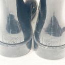 Coach  Size 10 TALIA BLACK TALL GOLD TURN LOCK LOGO RUBBER RAIN BOOTS Photo 6