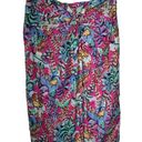 J. McLaughlin  Blakely Tropical Floral Pencil Skirt Size 6 Photo 1