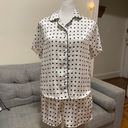 Delicates Sophia by  Sleepwear Womens Polkadots Top and bottom PJ - Size Small Photo 6