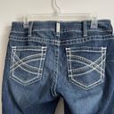 Ariat  Size 31 Regular Real Mid Rise Boot Cut Denim Jeans Western Cowgirl Photo 4