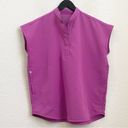 FIGS  WXXSW1003 Rafaela Bright Fuchsia PO#3117 Oversized Scrub Top Size XXS Photo 2