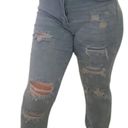 Wax Jean High Waisted Light Washed Boyfriend Jeans  Photo 0