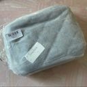 Neiman Marcus  Blue Gray Diamond Quilted Fabric Crossbody Bag Purse Photo 5