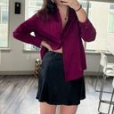 Chico's Magenta Blouse Button Down Photo 0