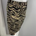 Ralph Lauren  Zebra print pencil skirt with belt loops and pockets Photo 2