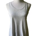 Lululemon  To The Point Tank Heathered Core Ultra Light Grey Size 6 Photo 2