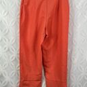 Romeo + Juliet Couture  Split Cuff Crop Pants Coral Flat Front Trouser Photo 2