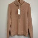 Tory Burch NWT  Inez Turtleneck Coastal Pink Sweater Size XS Photo 2