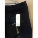 Dear John NWT  Womens Size 25 Finnegan Roll Cuff Shorts Dark Wash Blue Denim Photo 2