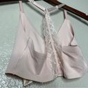 Krass&co True &  Women's Body Triangle Lace Racerback Bra Peony Lightweight Photo 3