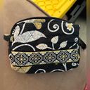 Vera Bradley RETIRED:  | Yellow Bird pattern makeup bag Photo 1