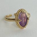 Amethyst Established Jewelry Gold Victorian Purple  Ring Photo 1