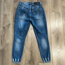 One Teaspoon  High Waist Free Bird Fitted Distressed Stretch Blue Jeans Size 28 Photo 2