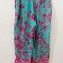 Natori JOSIE  B92612 Pink/Blue Floral Paisley Sheer Cami 2-pc Pajama Set Size L Photo 9