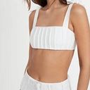 MINKPINK Revolve  Lyrical White Bikini high waist belted white Photo 1