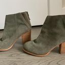 Urban Outfitters Olive Green Booties Photo 3