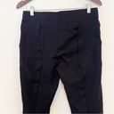 Betabrand  Journey Pants Skinny Cargo Pockets Size Large Black $78 Stretch Waist Photo 7