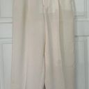 Madewell  The Rosedale High-Rise Straight Crepe Pant Cream Size 2 Photo 0