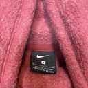 Nike  Therma Fleece Cowl Neck Pullover Sweatshirt Size Small Cedar Pink Fuzzy Photo 8