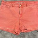 American Eagle NWOT  SZ 16 Hi-Rise Shortie Super Super Stretch Pink Mauve Shorts Photo 0