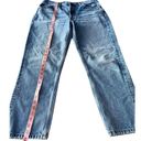 RE/DONE  70's Stove Pipe Straight Leg Jeans in Cool Medium Blue Photo 12