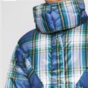 American Eagle NWOT  AE 80’s Puffer coat Jacket in plaid Photo 6