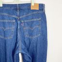 Levi's  Premium 80s Mom Jeans Womens Size 14 Dark Wash High Rise Straight Leg Photo 3