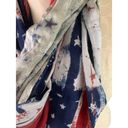 infinity One Size Twiggy London American Flag Theme  Loop Scarf Double Faced Photo 3