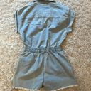 Free People NWT Denim romper Photo 1