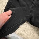 American Eagle  black distressed high rise jeggings size 4 Photo 2