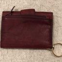 Burton  Red Leather Wallet and ID Card Holder Photo 2