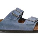 Birkenstock Arizona Blue Sandals Photo 0