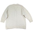 Z Supply  Cardigan Sweater Button Front Oversized Cream Knit Women Medium Chunky Photo 1