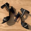 L.A.M.B. Carter Ankle Strap Chunky Heels. Photo 4