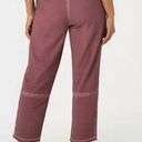 LOGO By Lori Goldstein Pink Distressed Terry Pants Sweats Photo 2