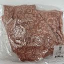 We Are HAH Size XS Tight Squeeze Bodycon Mini Dress Copper Rose Lace Lined NEW Photo 14