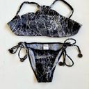 Zimmermann  Halter High Neck Marble Bikini Photo 0