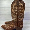 Shyanne  Women’s Western Floral Embroidered Leather Cowgirl Boots Size 7 Photo 0