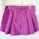 Lululemon  Pace Rival Skirt Skort Sz 6 Vivid Plum Photo 2