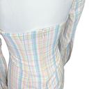 Majorelle  Harlow Mini Plaid Pastel Dress Revolve One Shoulder Womens Size XS Photo 5