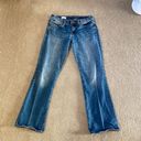 Gap  1969 blue sexy boot cut wide leg jeans in size 27 Photo 0