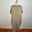 Oak + Fort  Tan V Neck Shirt Dress Photo 7