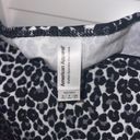 American Apparel  Cotton Spandex Cheetah Off Shoulder Bodysuit Photo 1