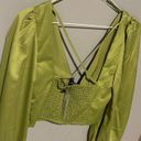 Dynamite Green Blouse Photo 1